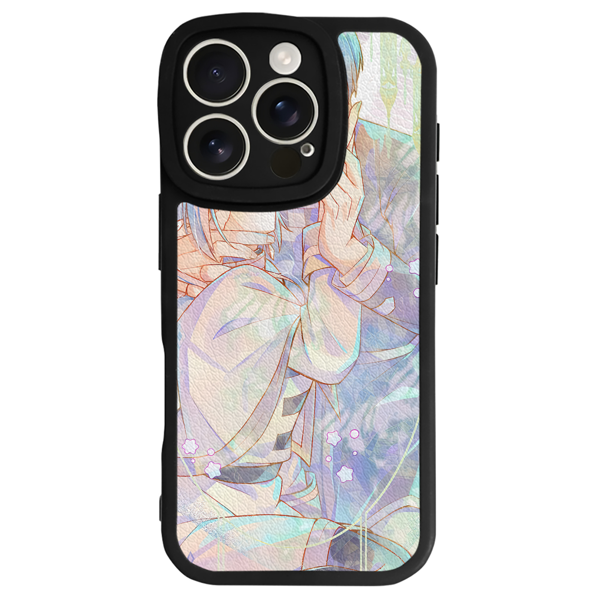 （画像用） 葬送のフリーレン Frieren 【iPhone 16シリーズ対応】シリコンスマホケース（レザー調） 材質：シリコン